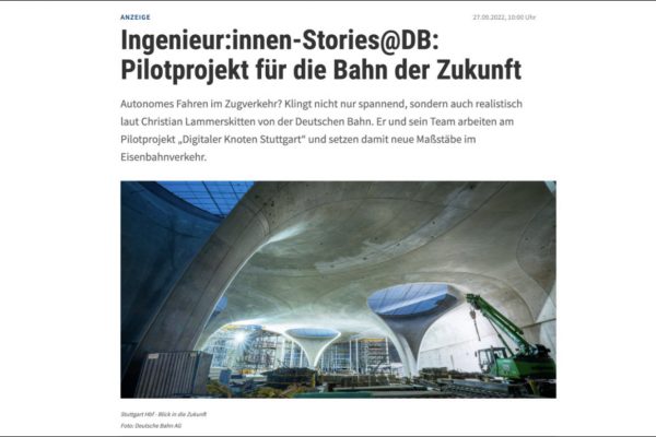 Ingenieur:innen-Stories DB